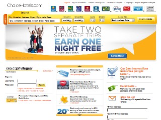 Web site www.choicehotels.com, Rodeway Inn Conference Center