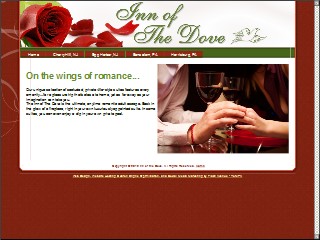 Web site www.innofthedove.com, Inn of the Dove - Romantic Suites with Jacuzzi & Fireplace